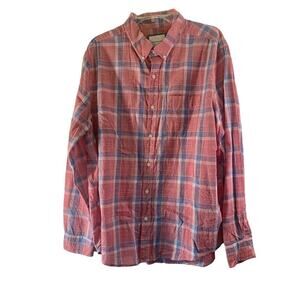 AMERICAN EAGLE Men’s Lightweight Button Down Long Sleeve Shirt / Size: XL